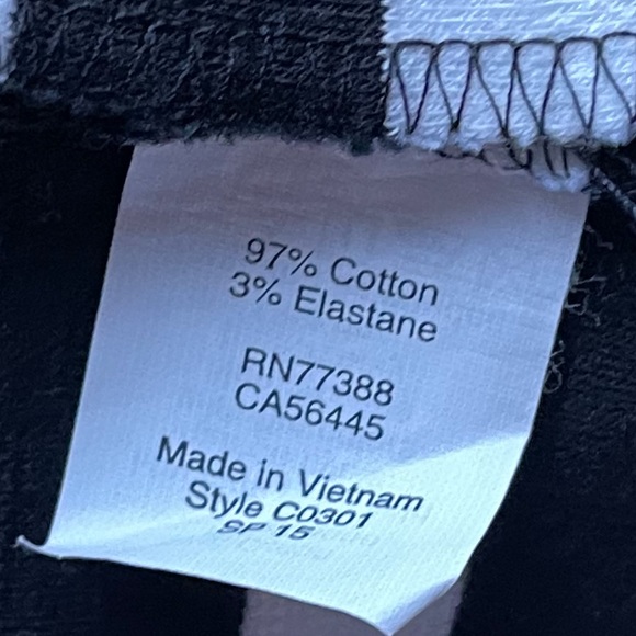 J. Crew Black White Striped Daybreak Striped Dress - Picture 6 of 8